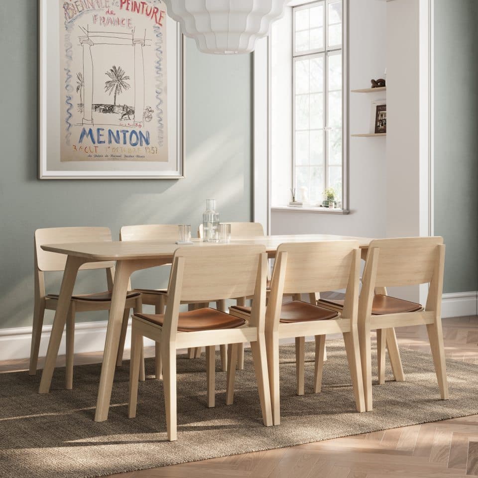 Elvo Esstisch Bambus 180cm