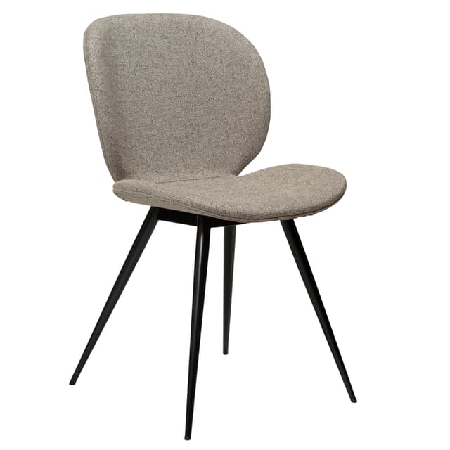 Cloud Esszimmerstuhl Boucle Beige/Schwarz