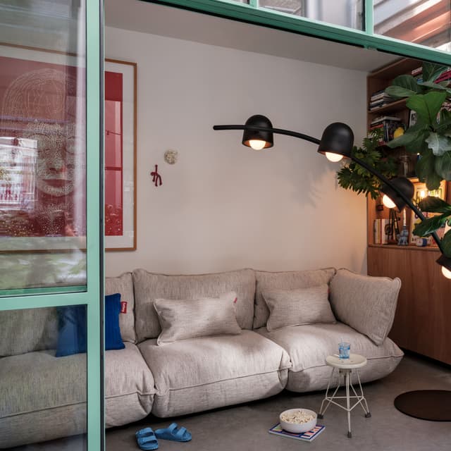 Sumo Mingle 3-Sitzer Sofa aus Marmor