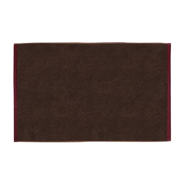 Soft Bathroom Mat Brown/Sand 50x80 cm