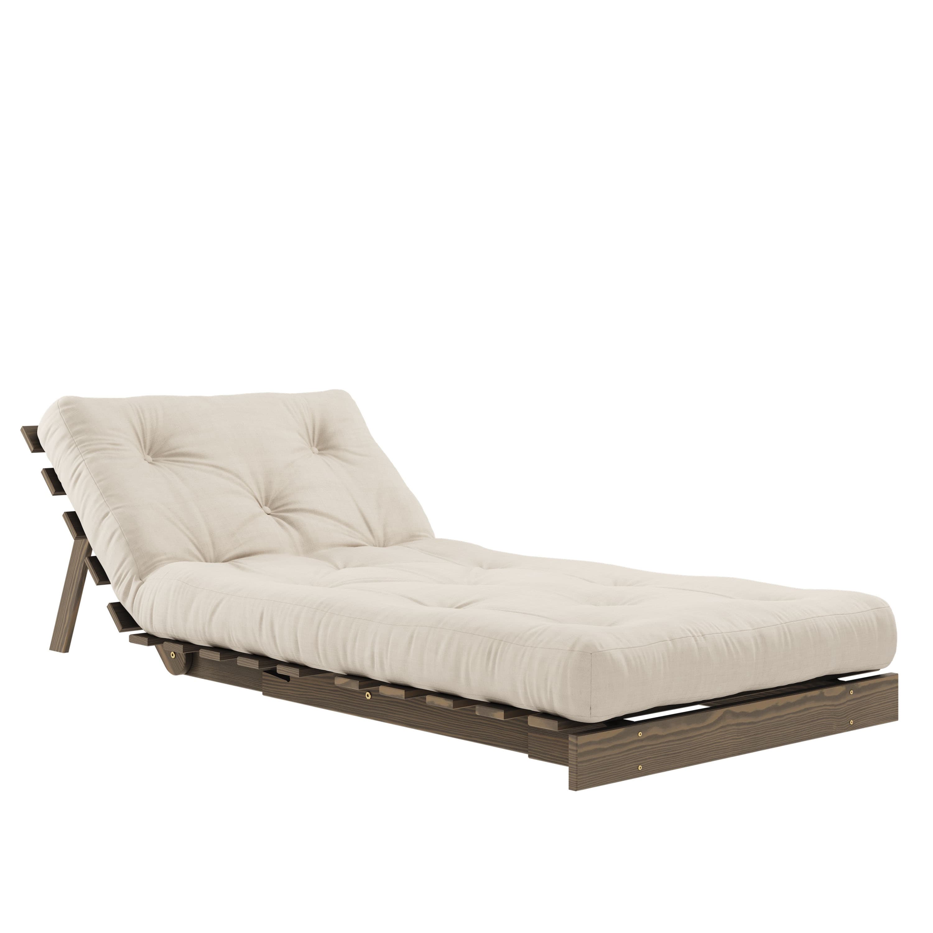 Roots Schlafsessel Braun/Beige 90cm