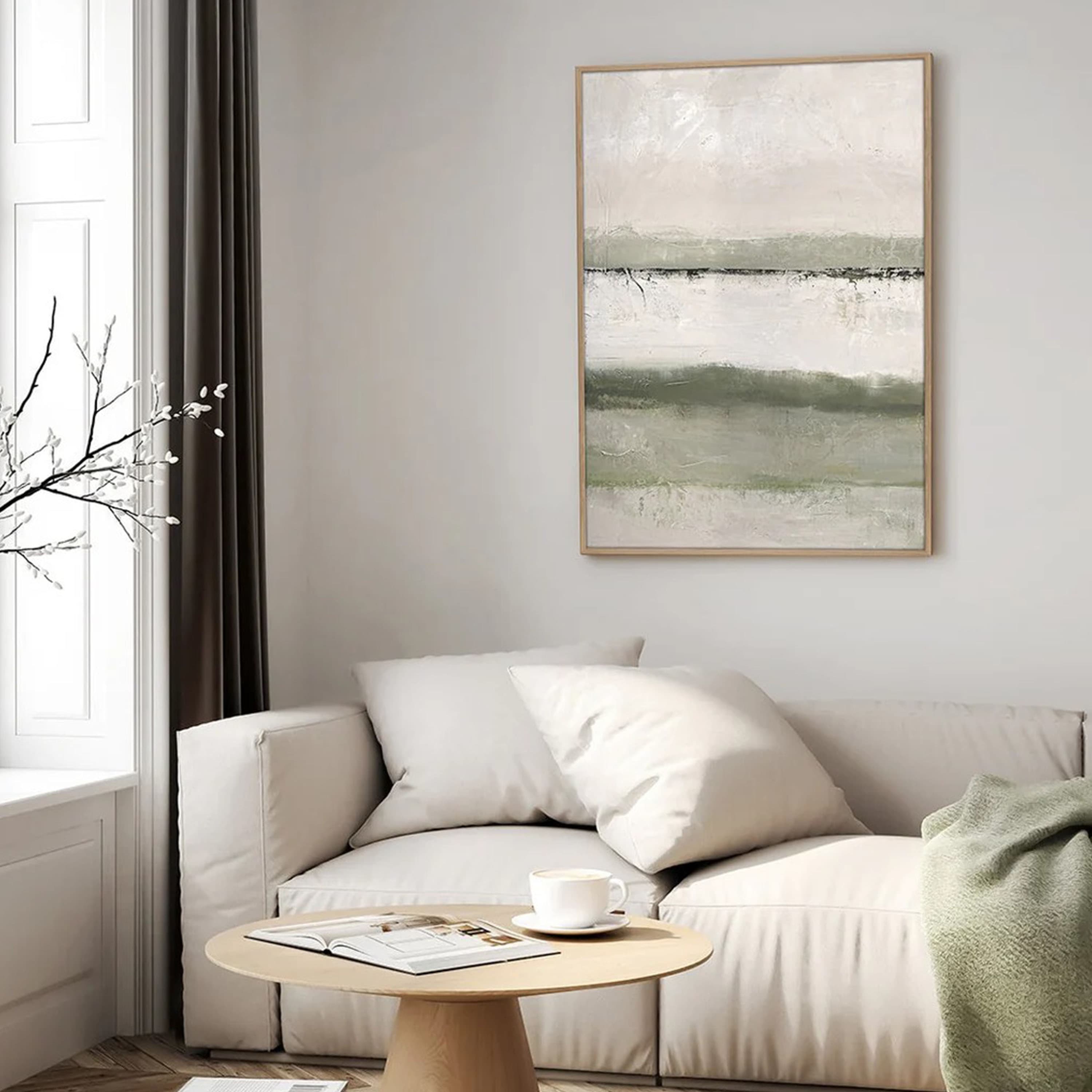 Outlandish Painting Black Frame 90x120