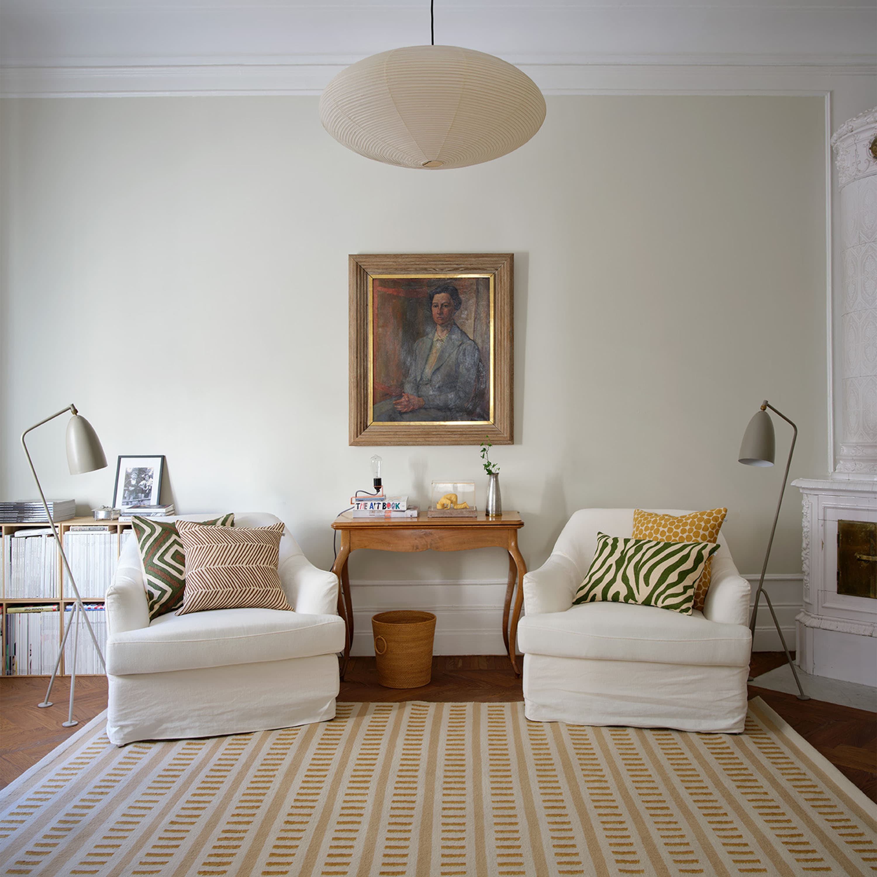 Ladakh Wollteppiche Off White/Beige/Masala Yellow 230x320