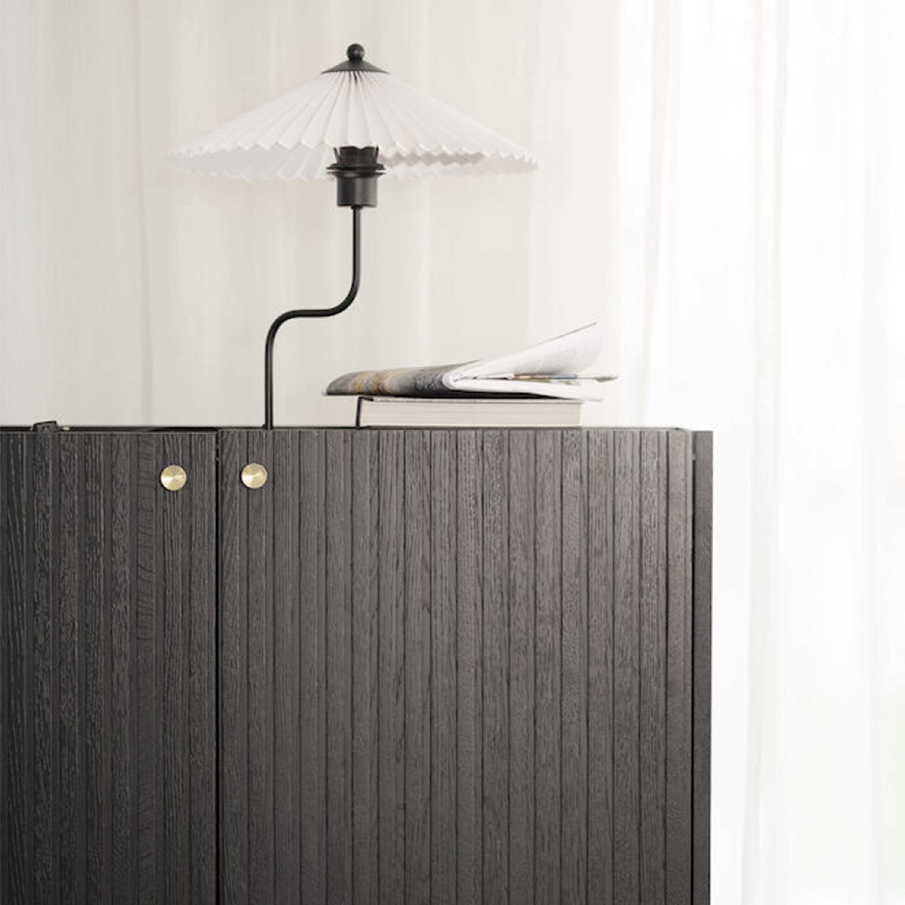 Halifax Schrank Schwarz 100cm