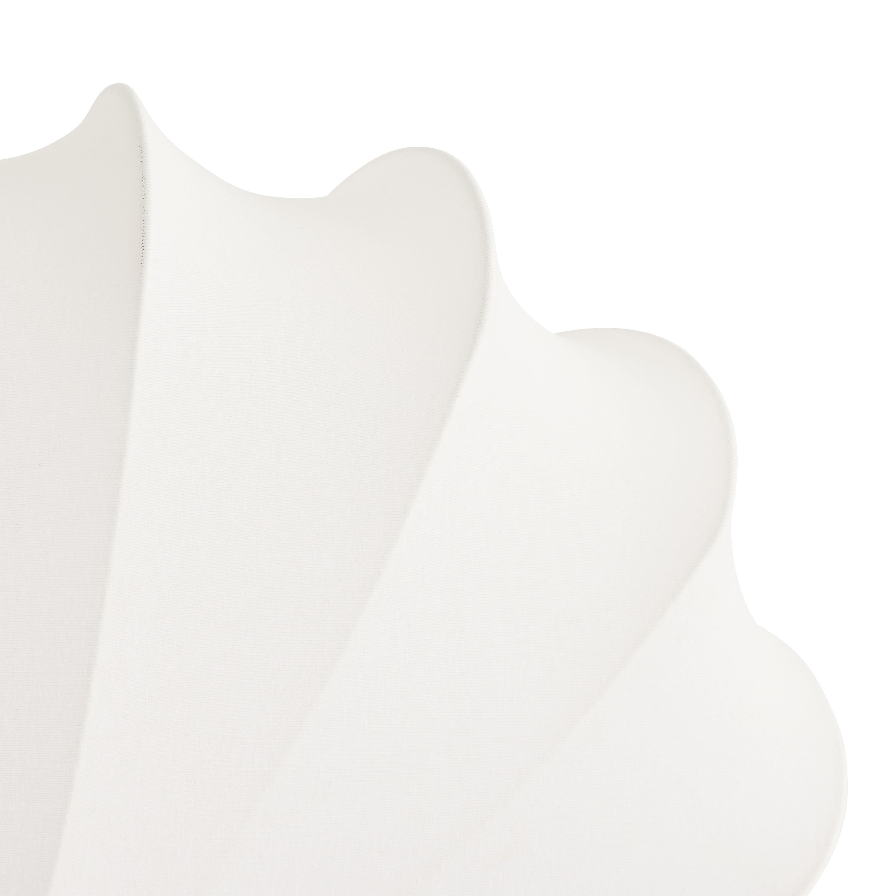 Anna Vägglampa Cotton White Large