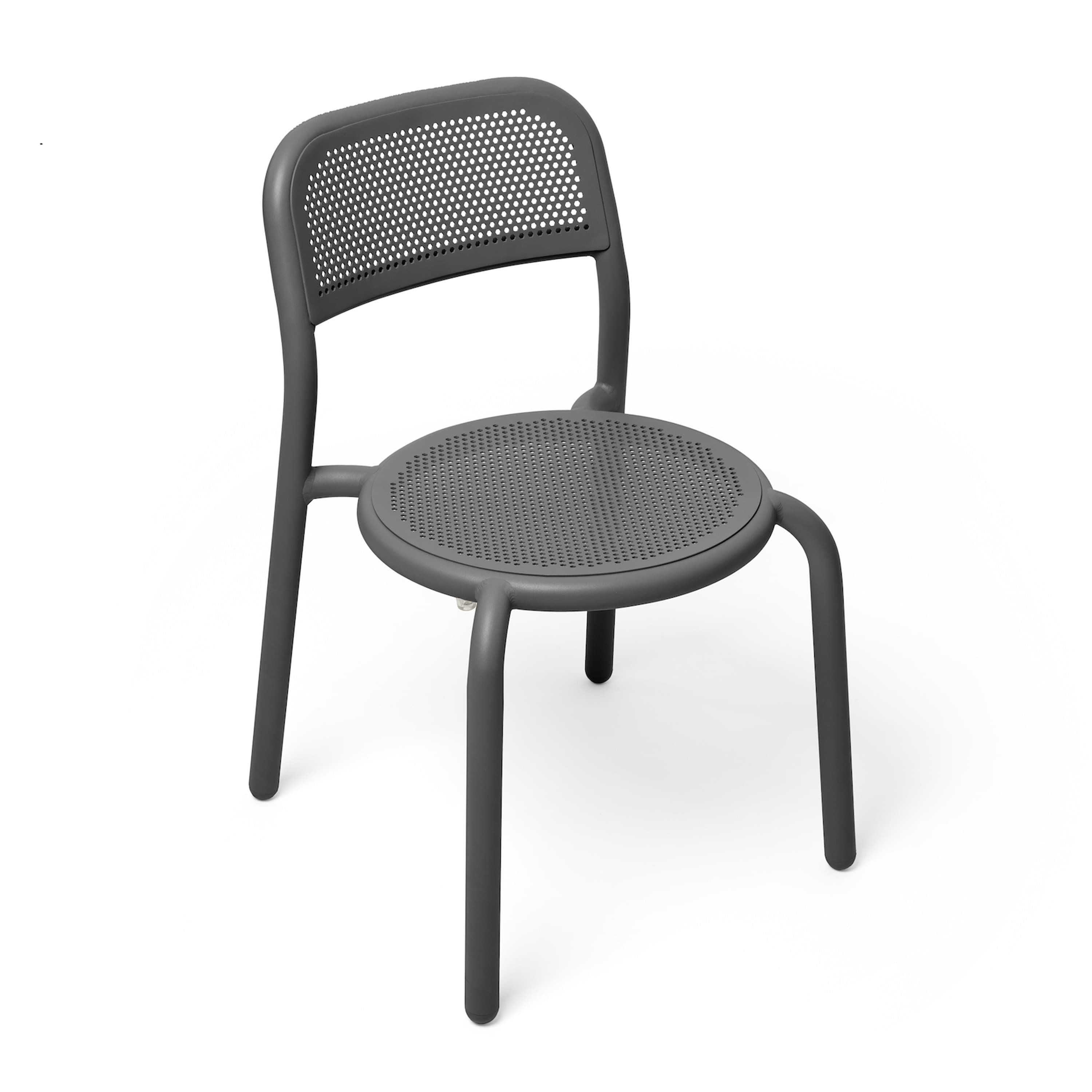 Toni Esszimmerstuhl Anthrazit 2er-Pack