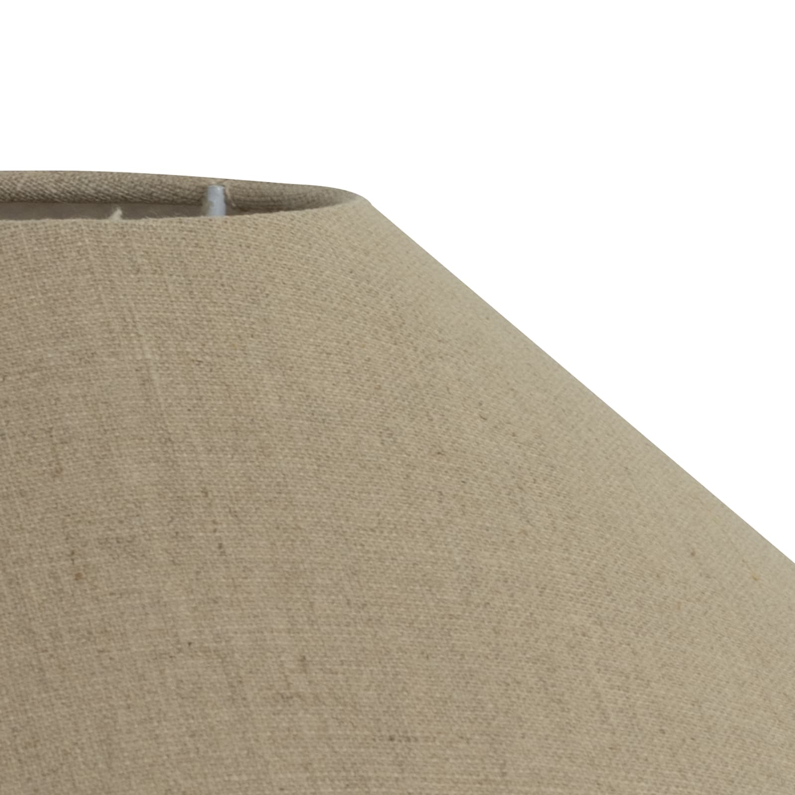 Basic Flache Lampenschirm Natur 42cm
