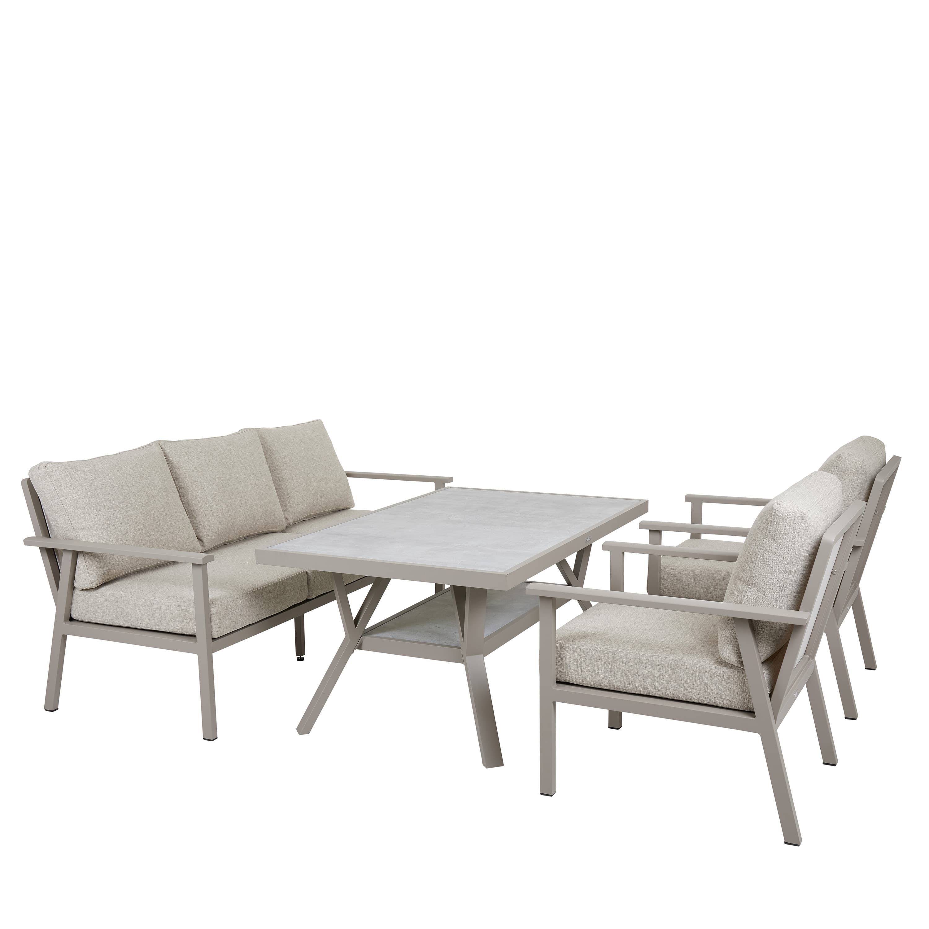Samvaro 3-sits Soffa Khaki/Sand