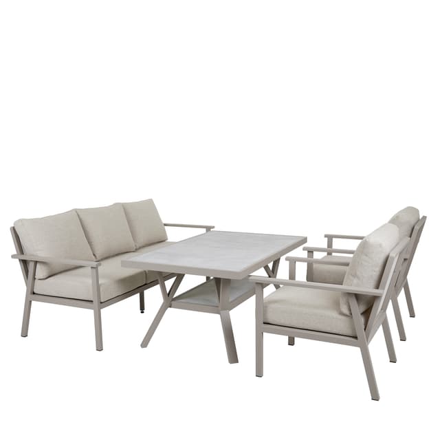 Samvaro 3-sits Soffa Khaki/Sand