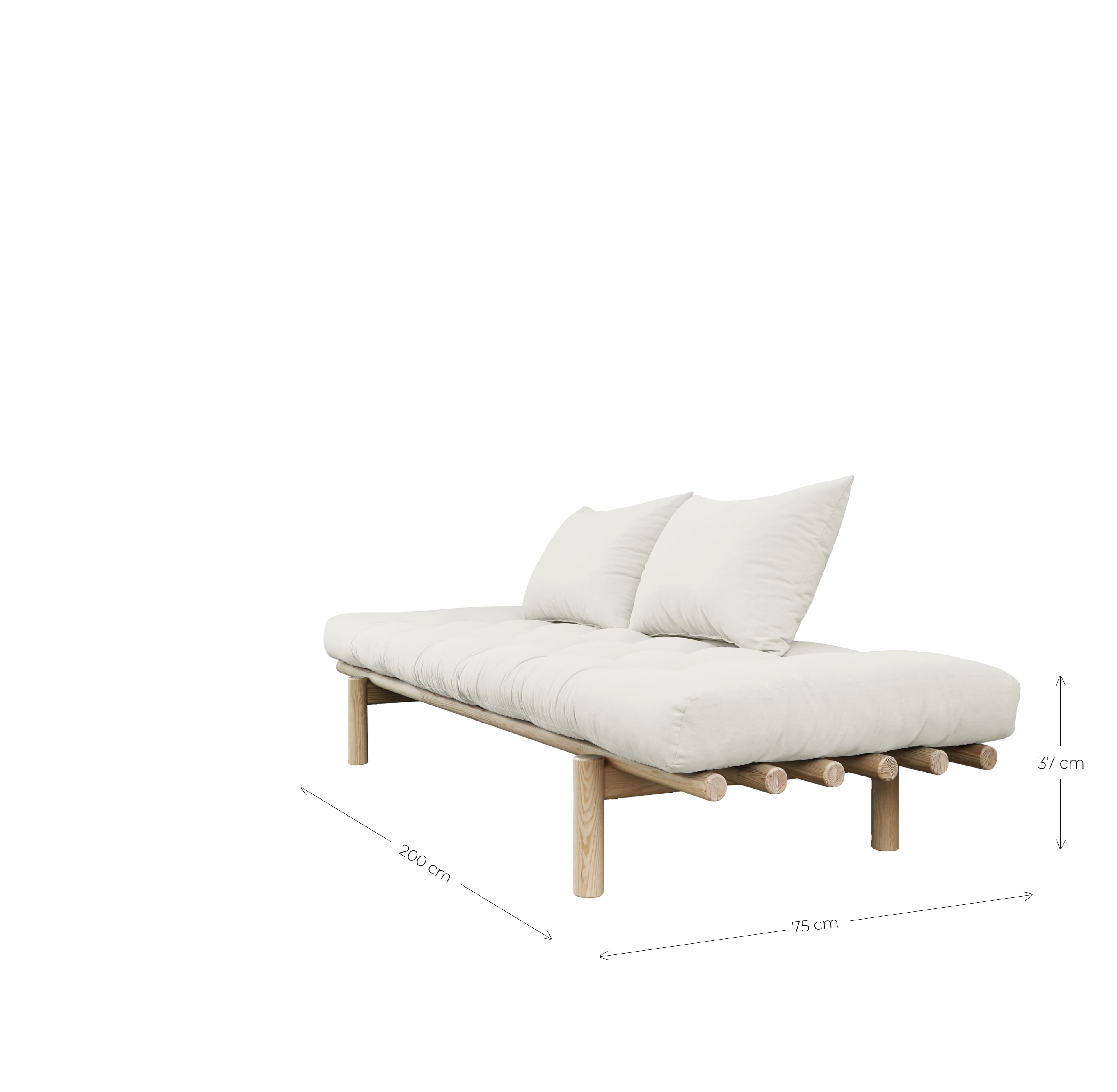 Pace Tagesbett Natur/Linen 200cm