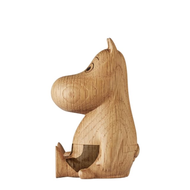 Mumin Holzdekoration Muminmama Eiche 8cm
