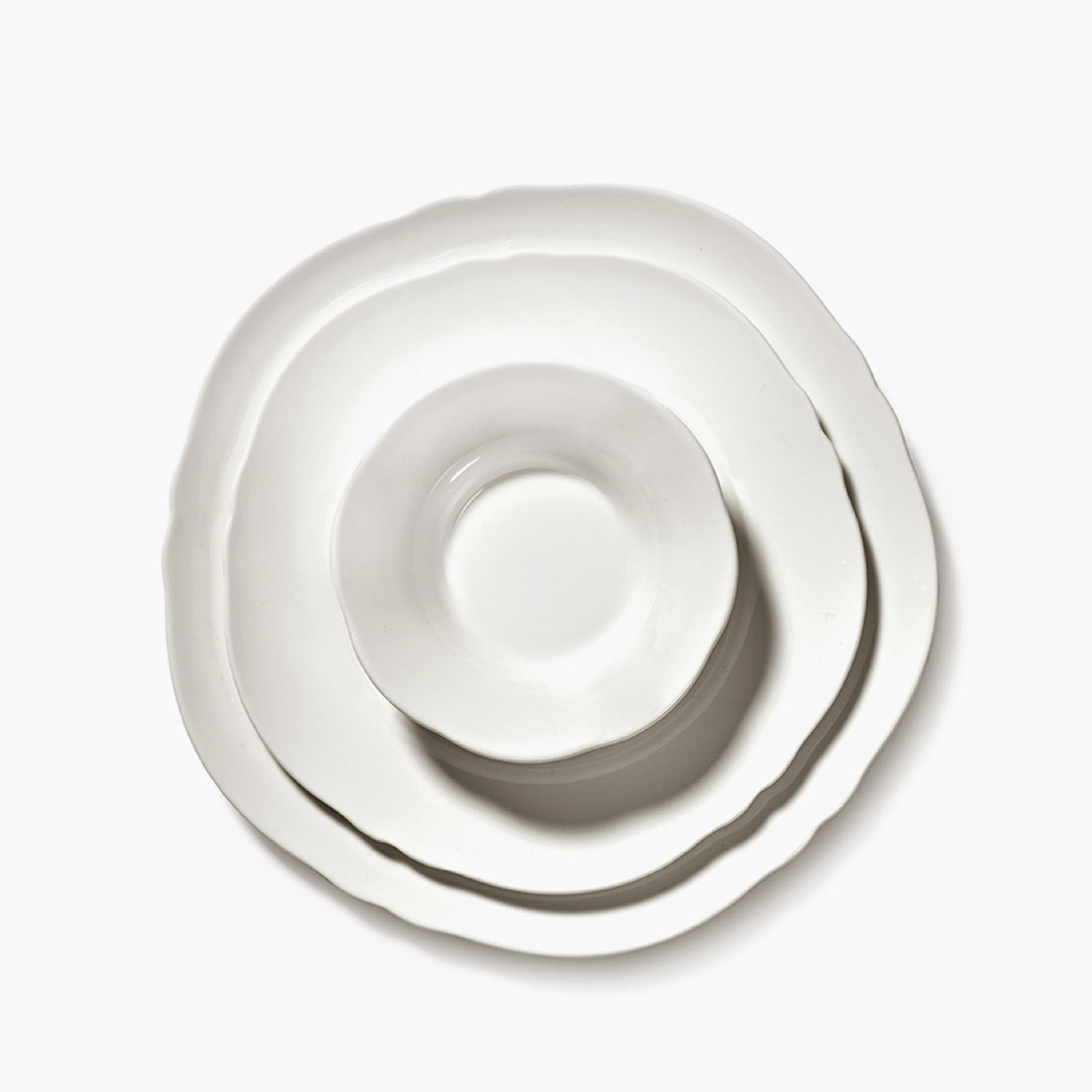 Silhouette Teller White Ø24 4er-Pack