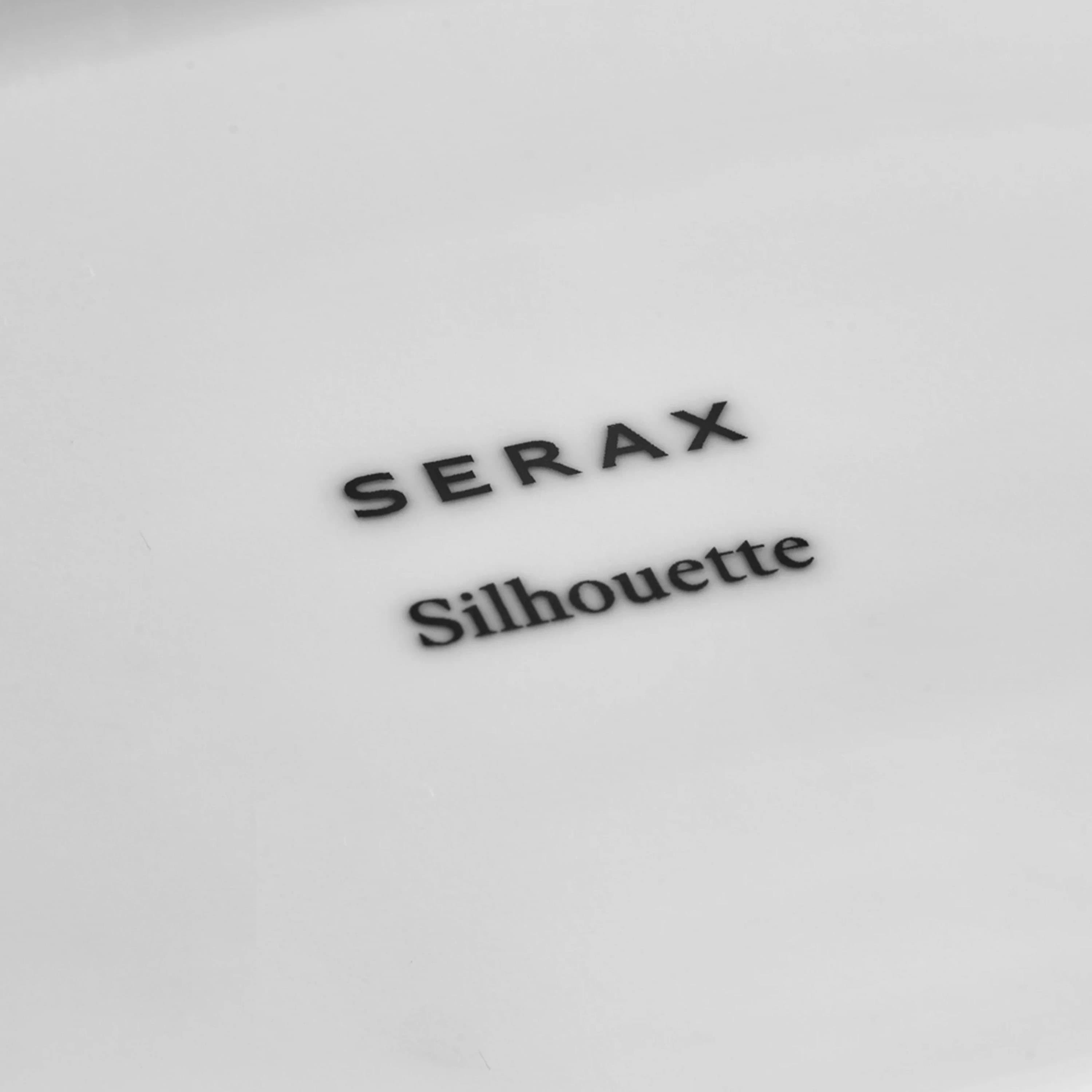 Silhouette Schale White 15x24 2er-Pack