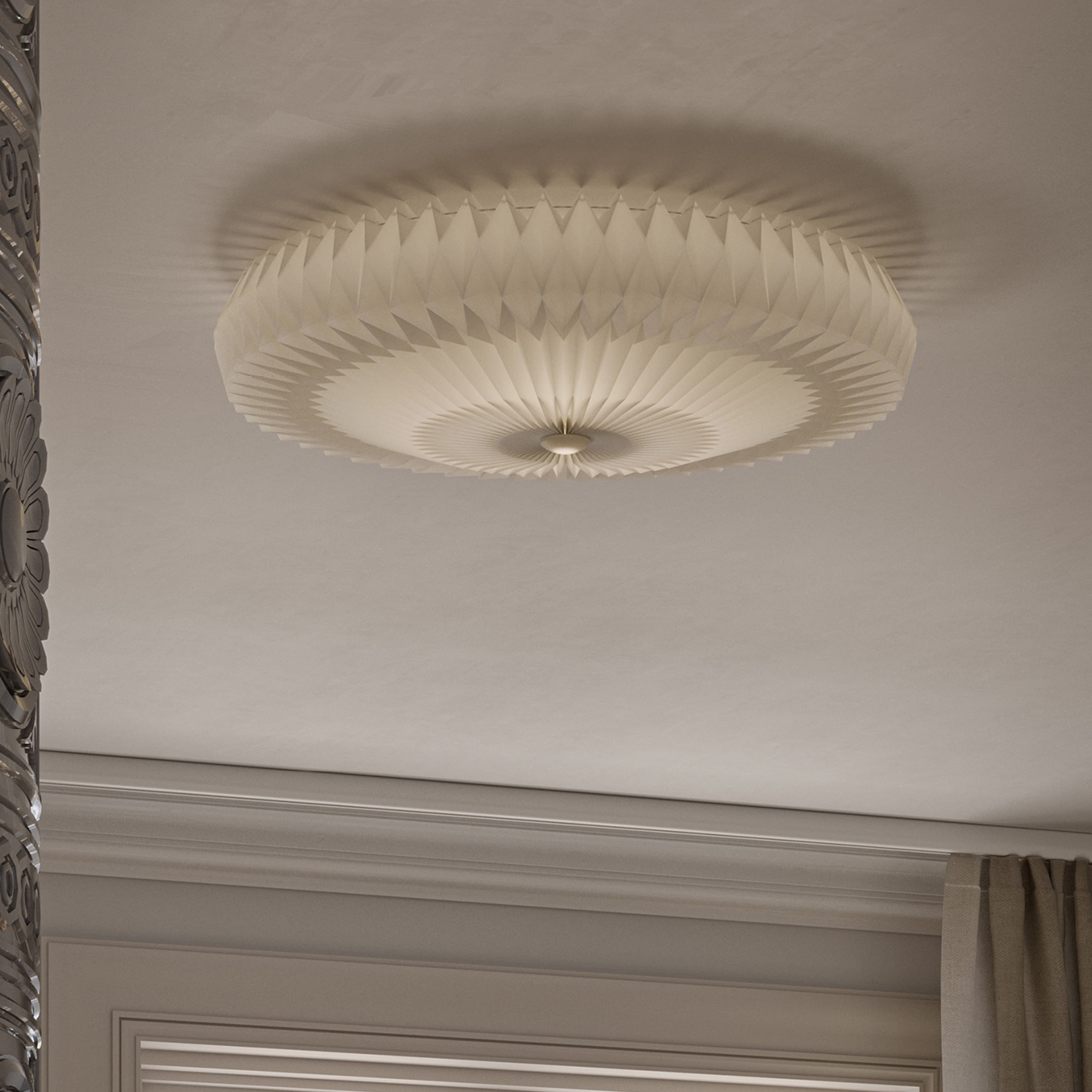 Pompom Ceiling Lamp White Ø57