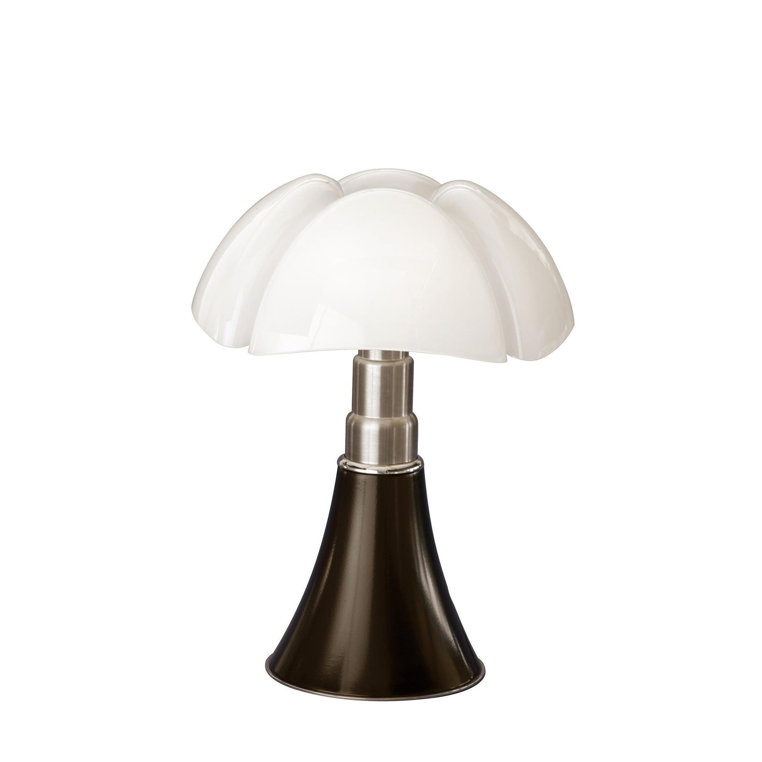 Pipistrello Mini Portable Table Lamp Dimmable LED Dark Brown