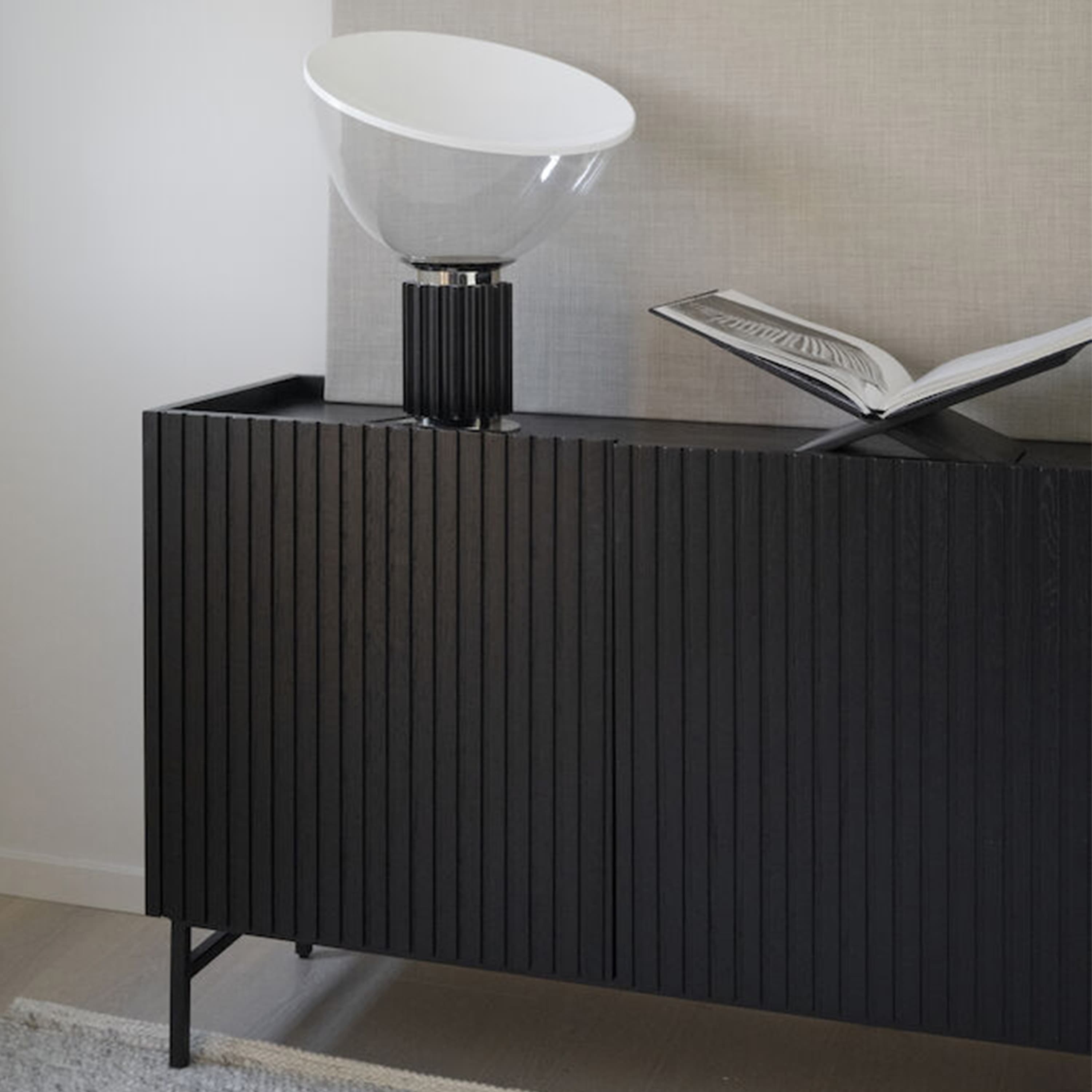 Halifax Sideboard Schwarz 160cm