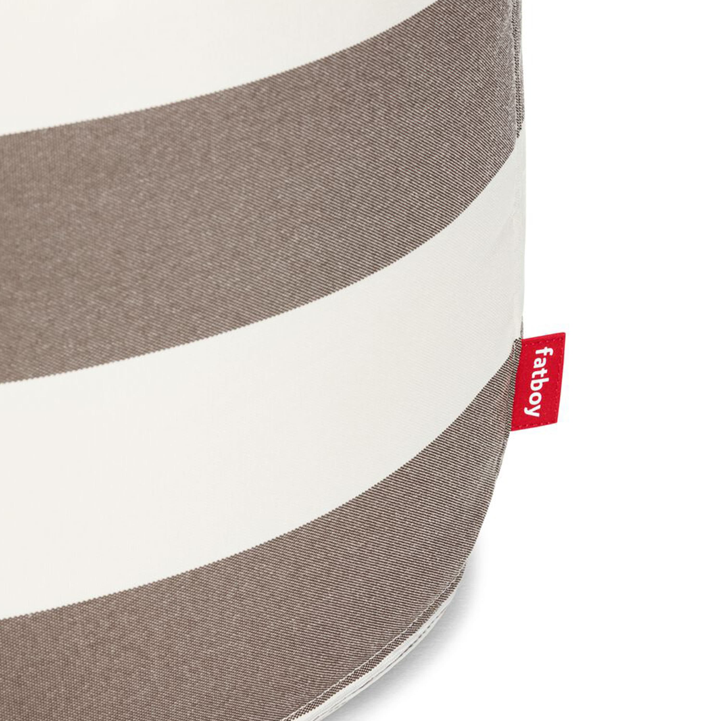 Point Outdoor Bean Bag Stripe Cacao Large