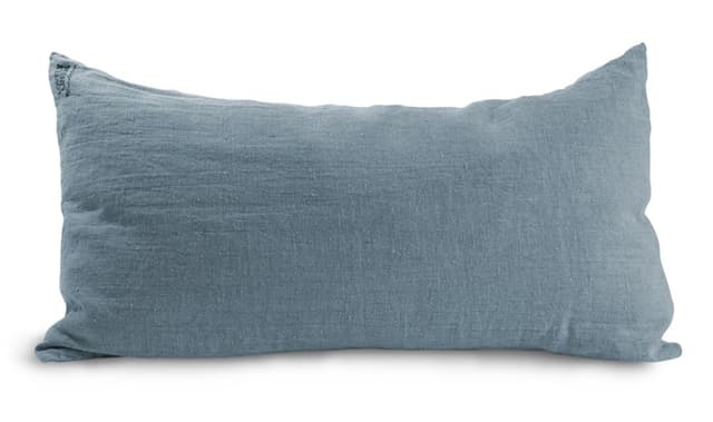 Lovely Cushion Cover Linen Dusty Blue 40x70 cm