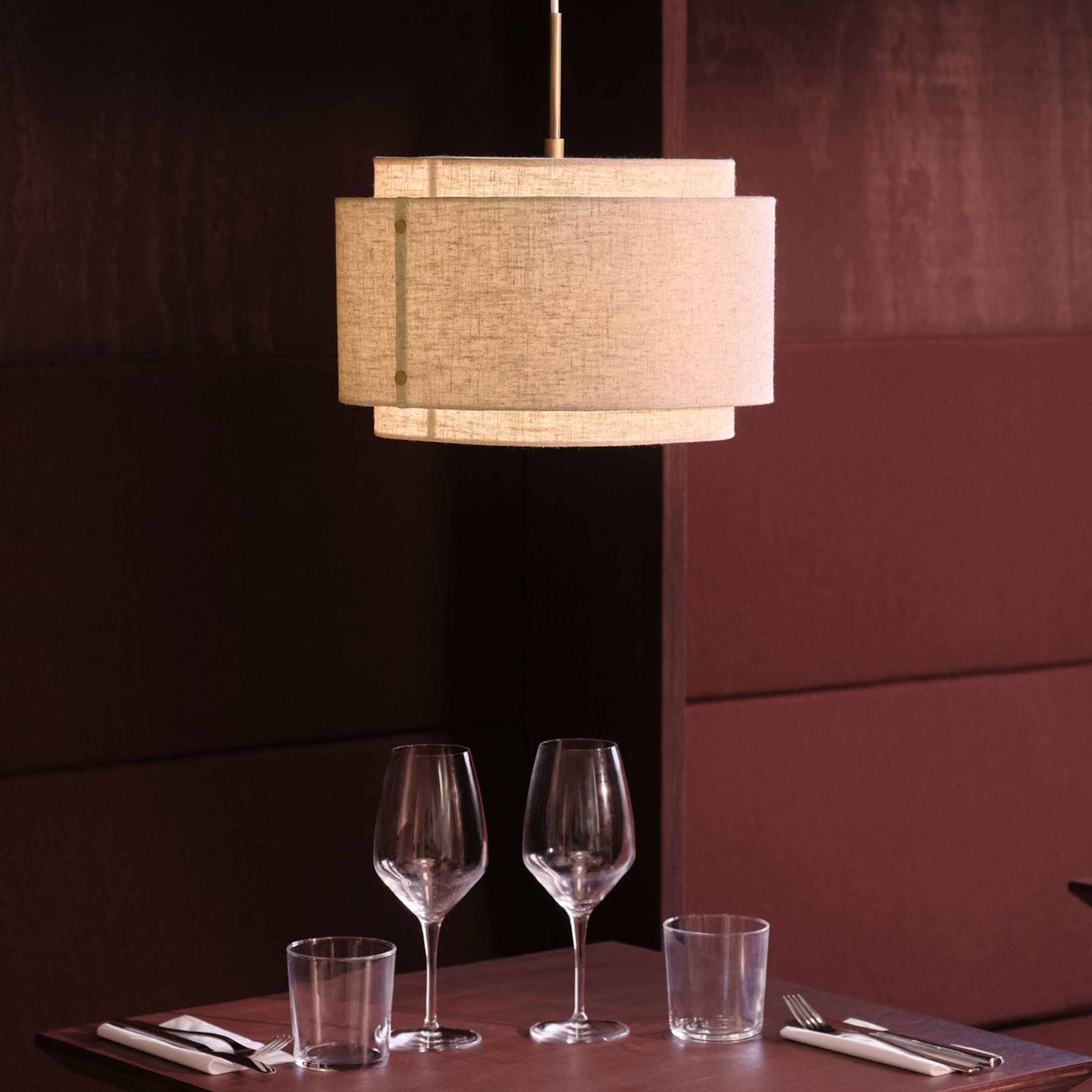 Takai Ceiling Lamp Beige 30x31