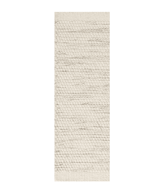 Asko Wool Rug Runner Off White