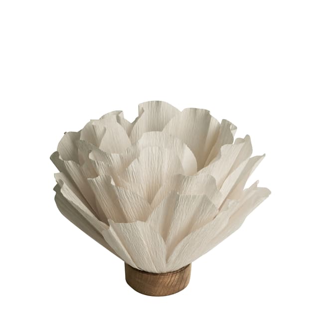Lisa Table Lamp White 23cm