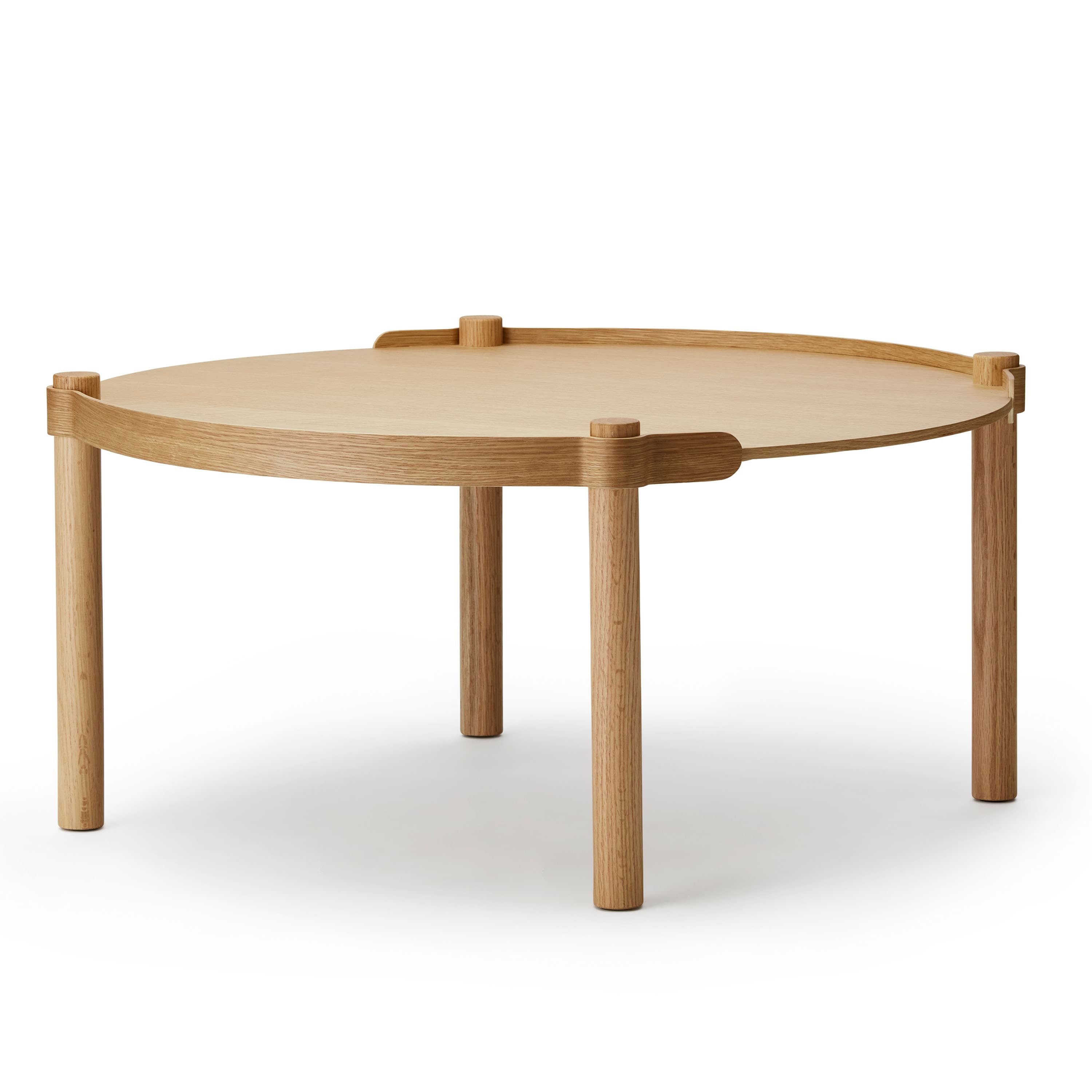 Woody Couchtisch Eiche 80cm