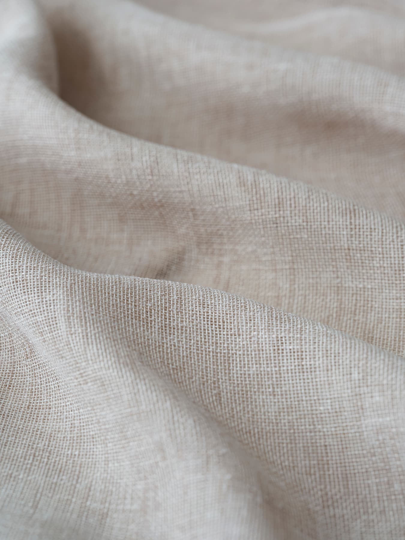 Diana Vorhanglänge Beige 350 cm 2er-Pack