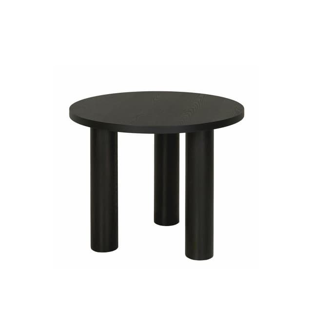 Melvin Coffee Table Black Ø65