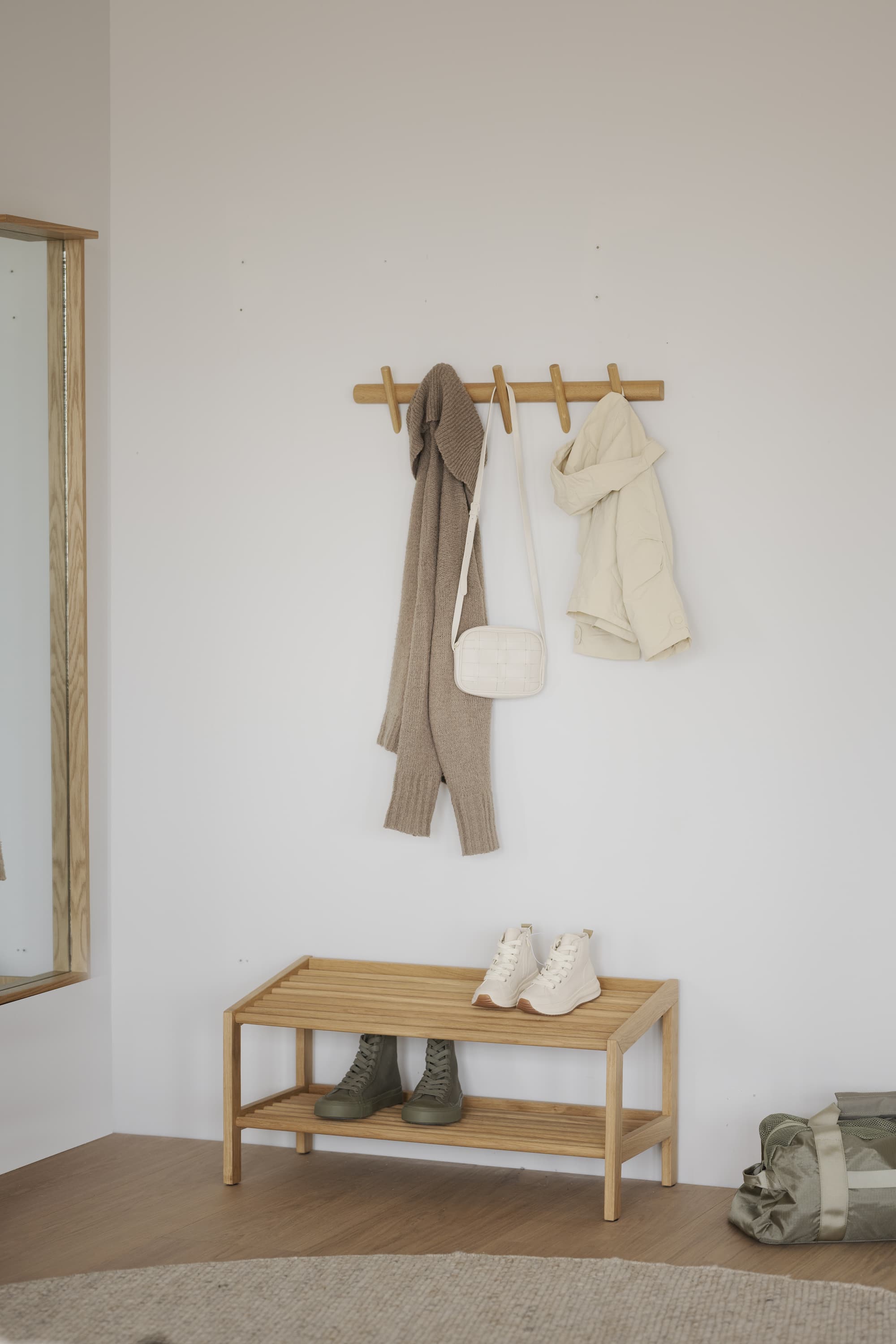 Hillmond Hakenleiste Eiche 65 cm