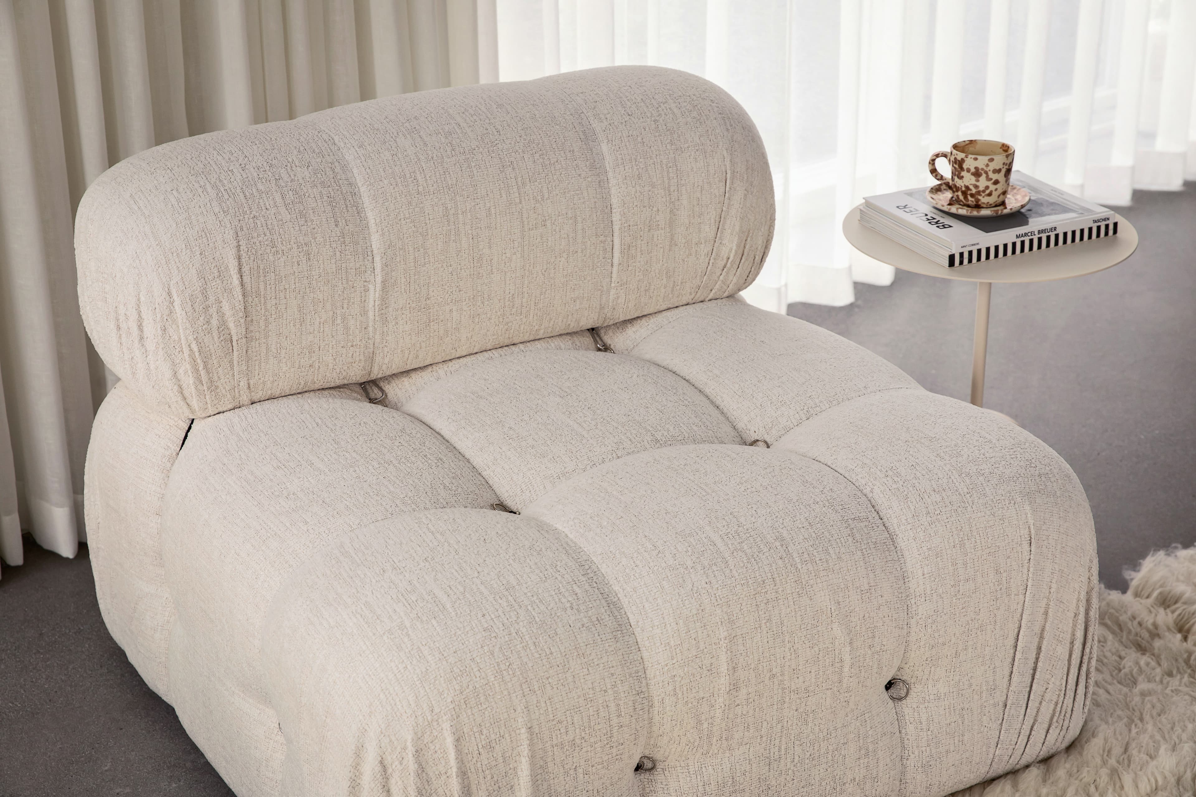 Blanca Sofa Module Cream 95cm