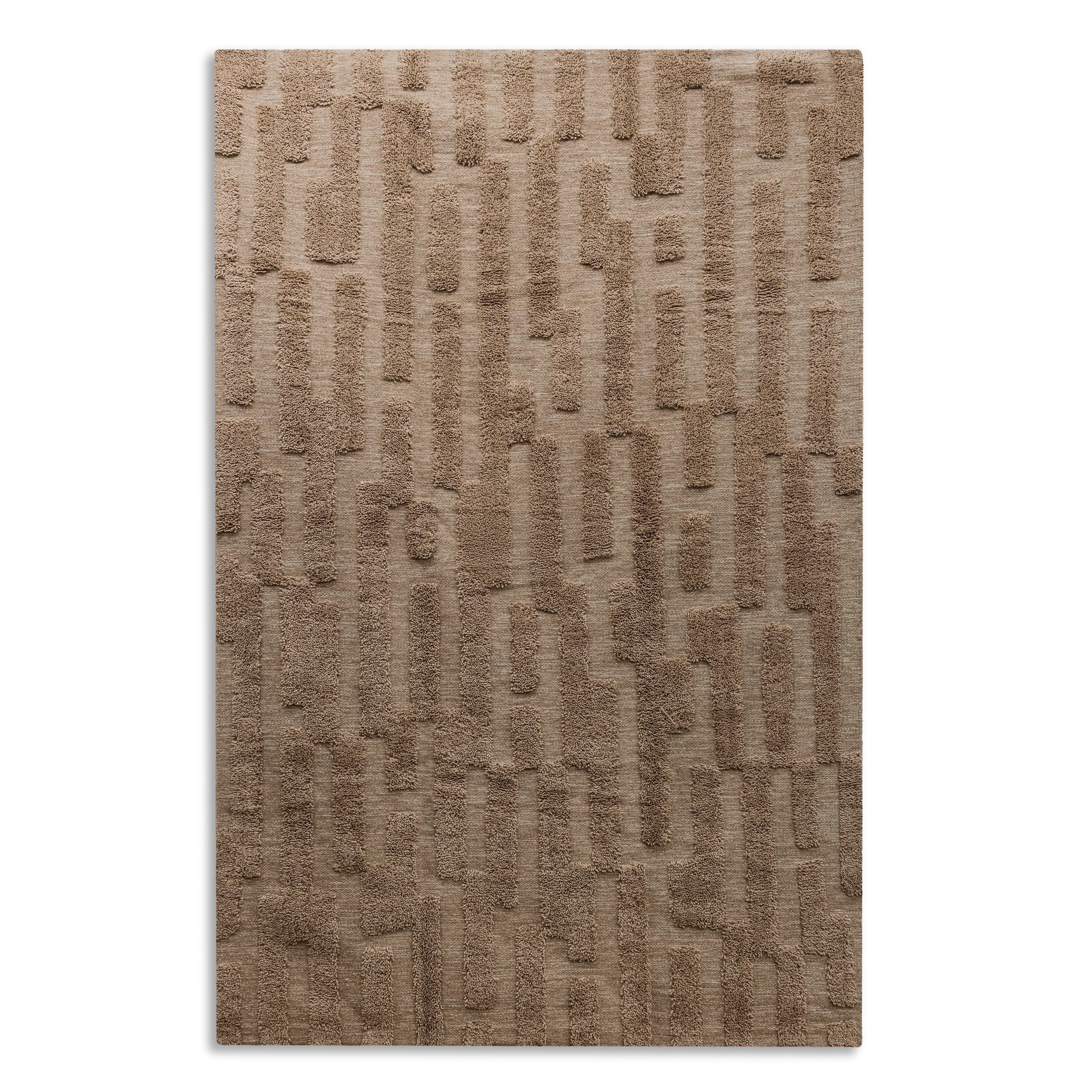 Bielke Wool Rug Dark Beige 170x240