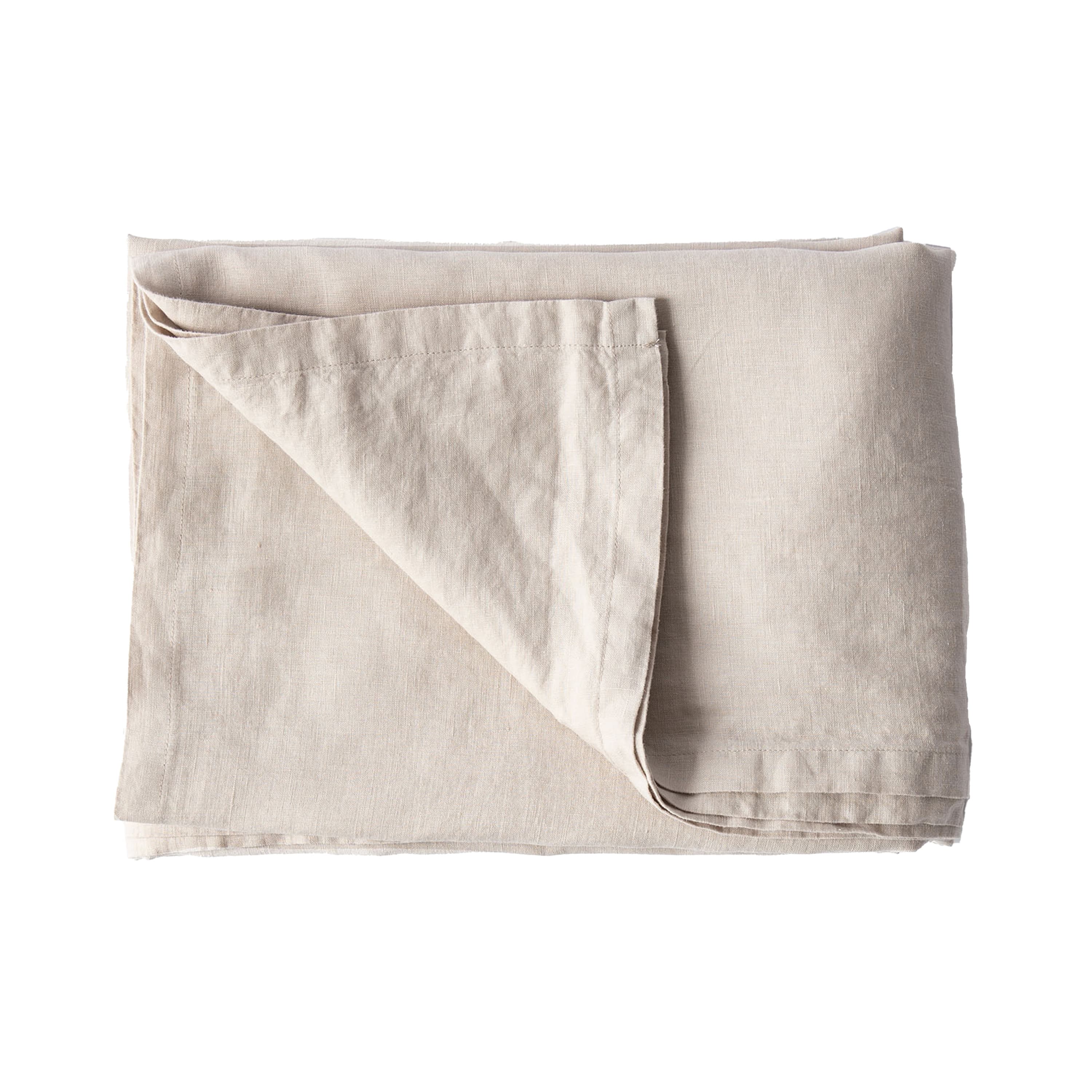 Leinentischdecke Warm Grey 145x330