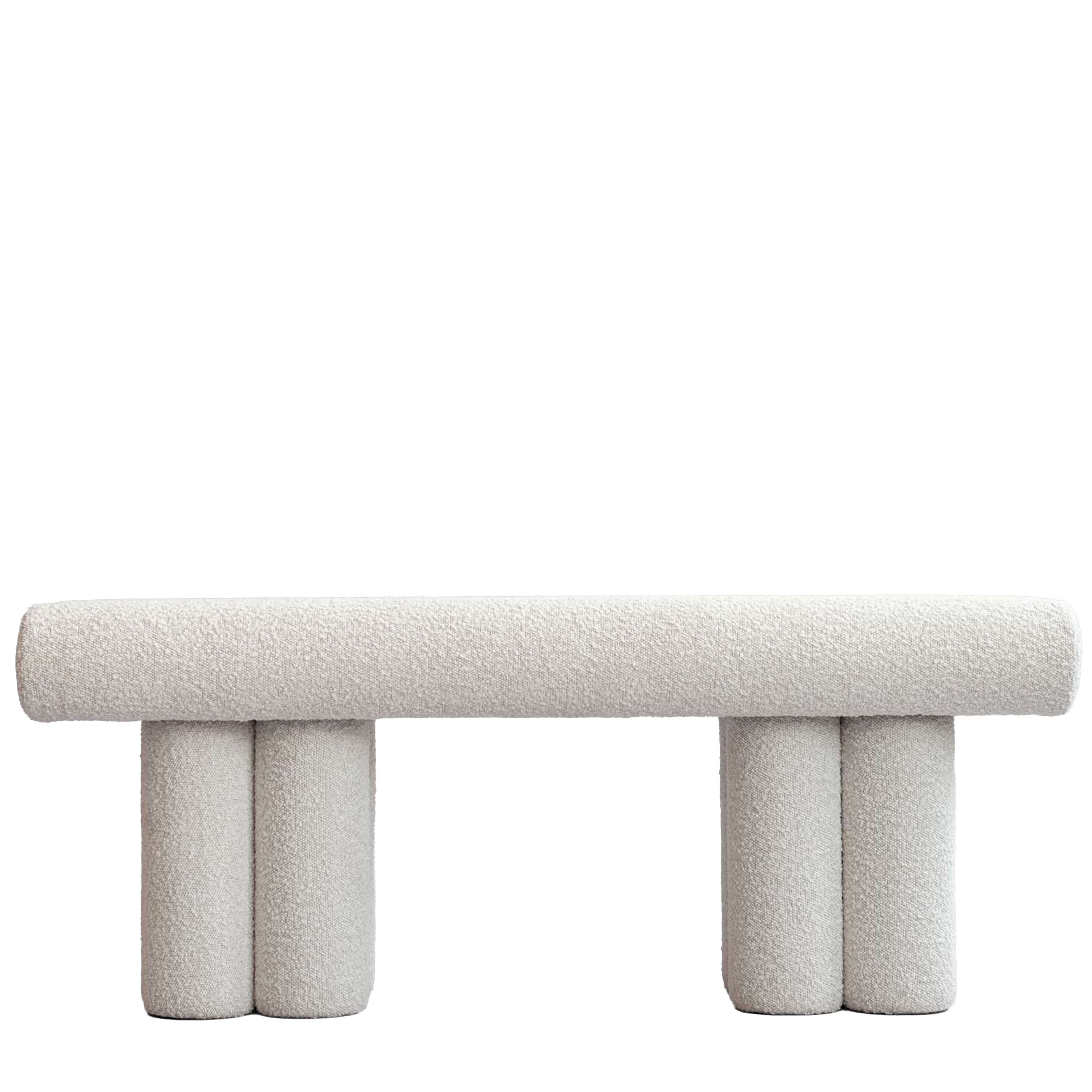 Hiro Bench Off White 120cm