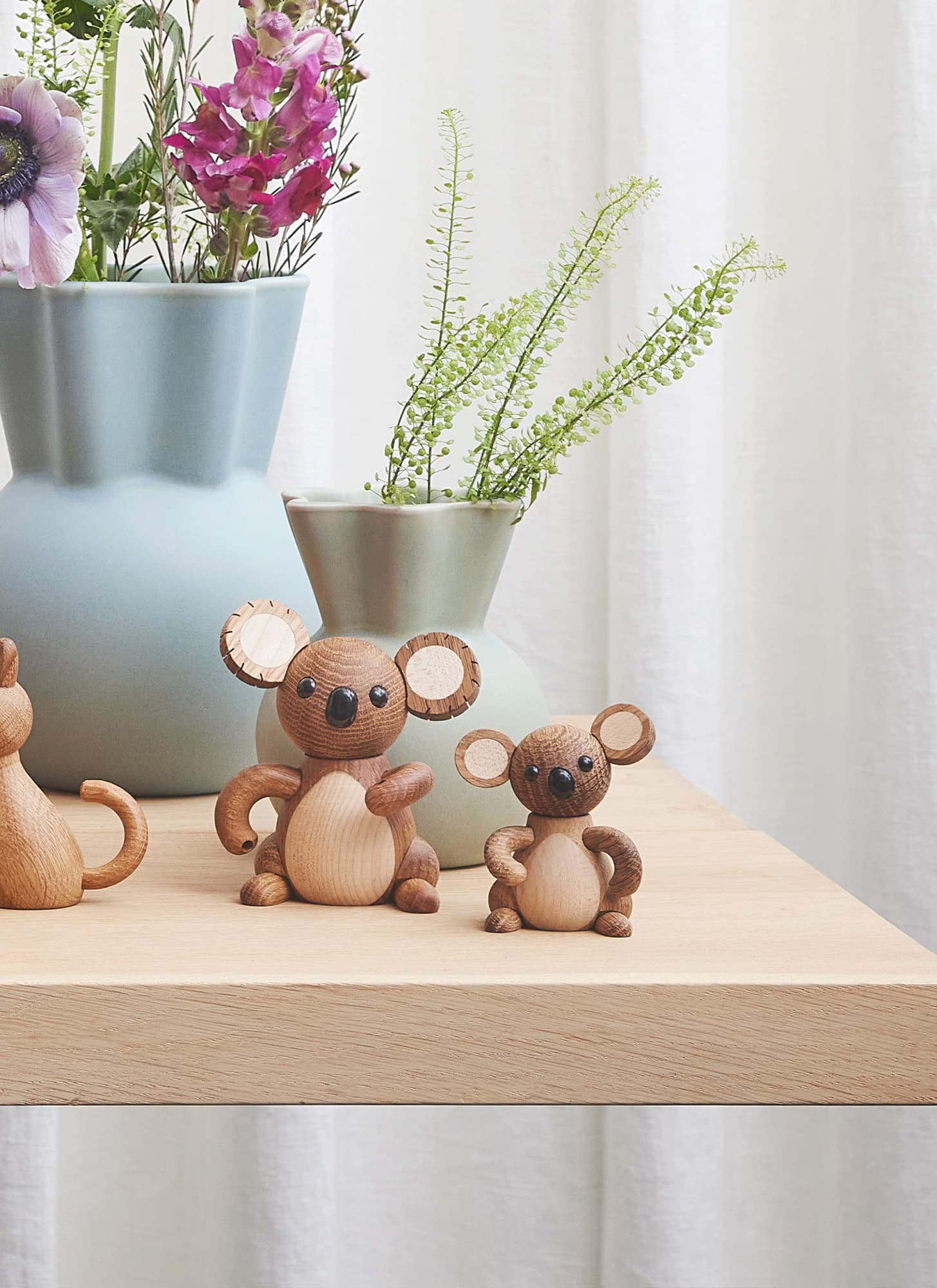 Joey Koala Dekoration Eiche/Esche 7,5 cm