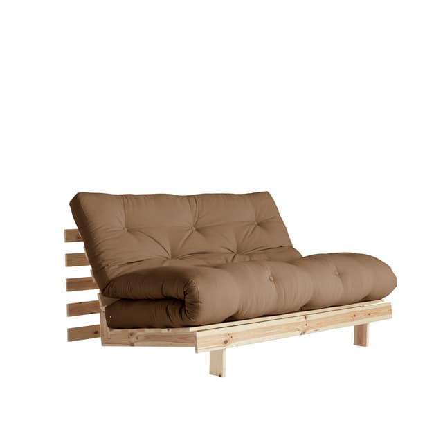 Roots Schlafsofa Natur/Mocca 140cm