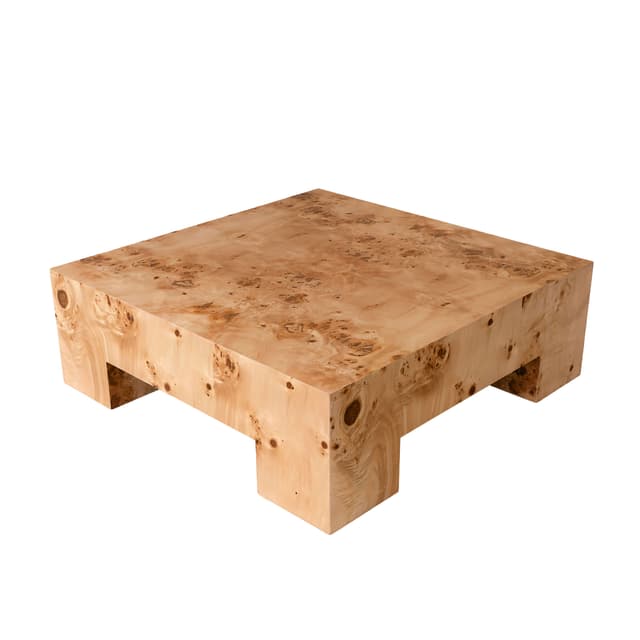 Chunky Coffee Table Poplar 90x90