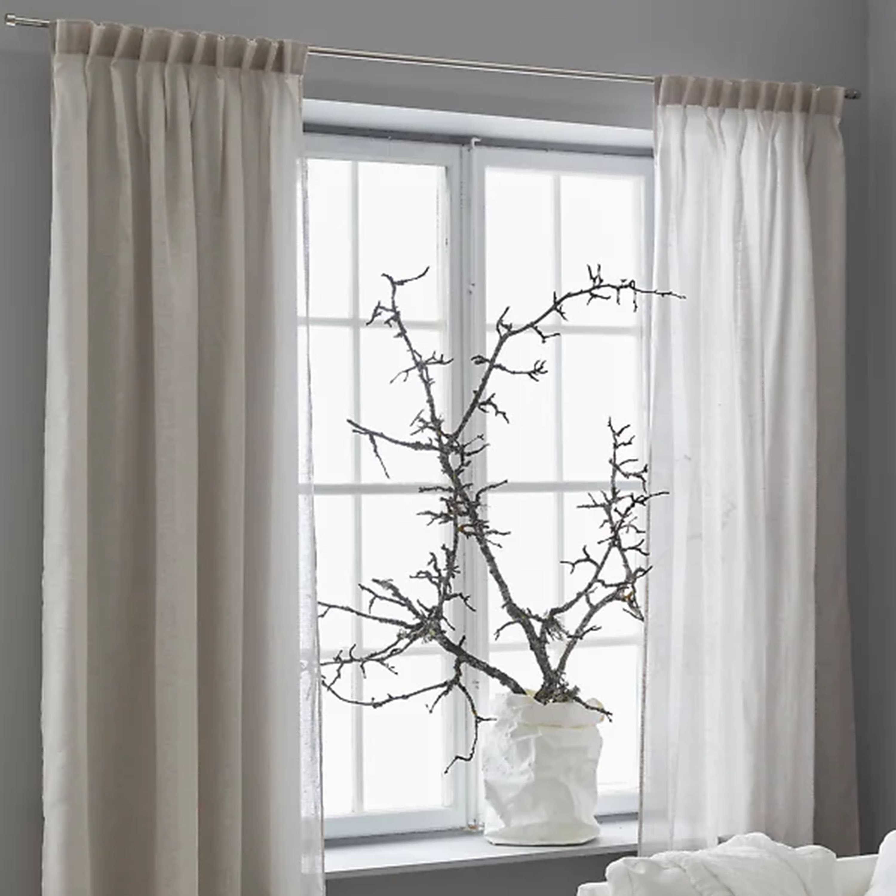 Dalsland Lengte gordijn Linnen Mother of Pearl 250cm