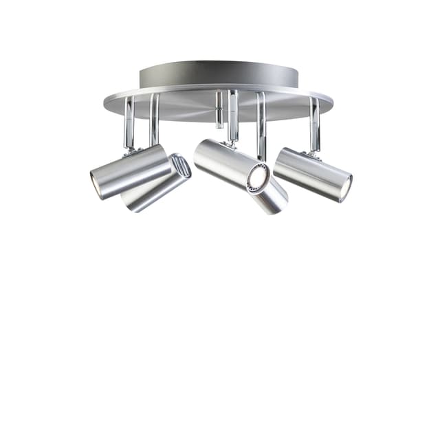 Cato 5-Spot-LED-Deckenleuchte aus Aluminium
