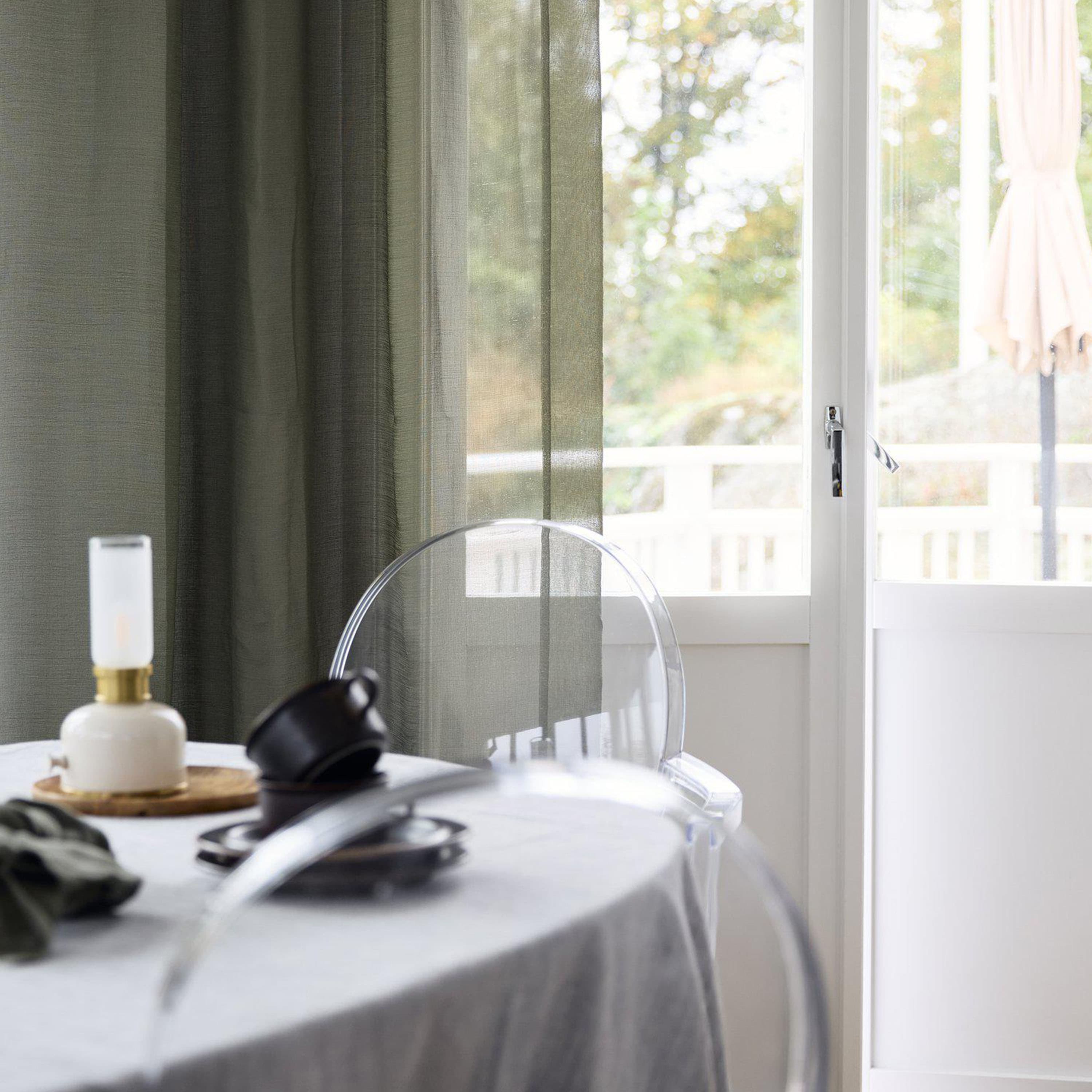 Rimy Curtain Moss 140x300 Set of 2