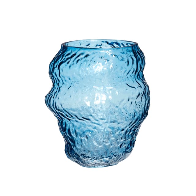 Aurora Vase Blau 18cm