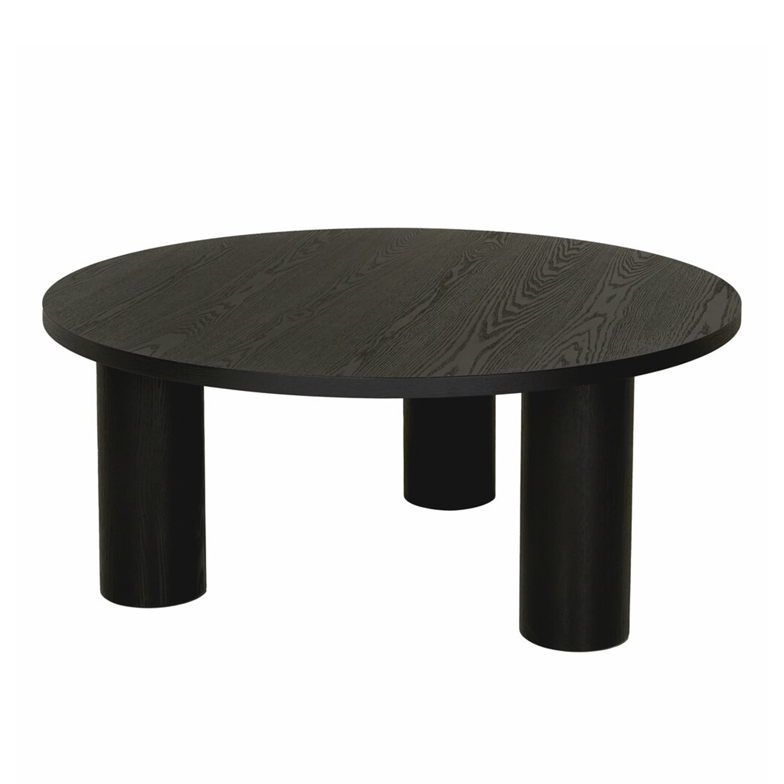 Melvin Coffee Table Black Ø100