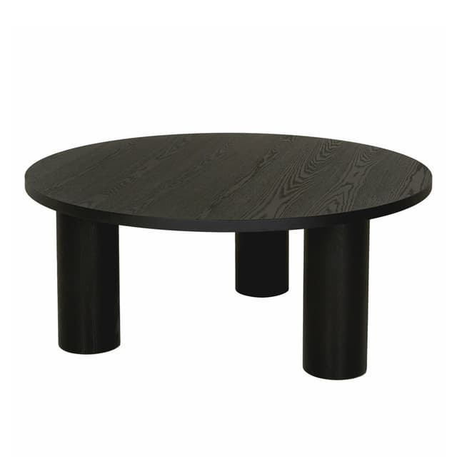Melvin Couchtisch Schwarz Ø100
