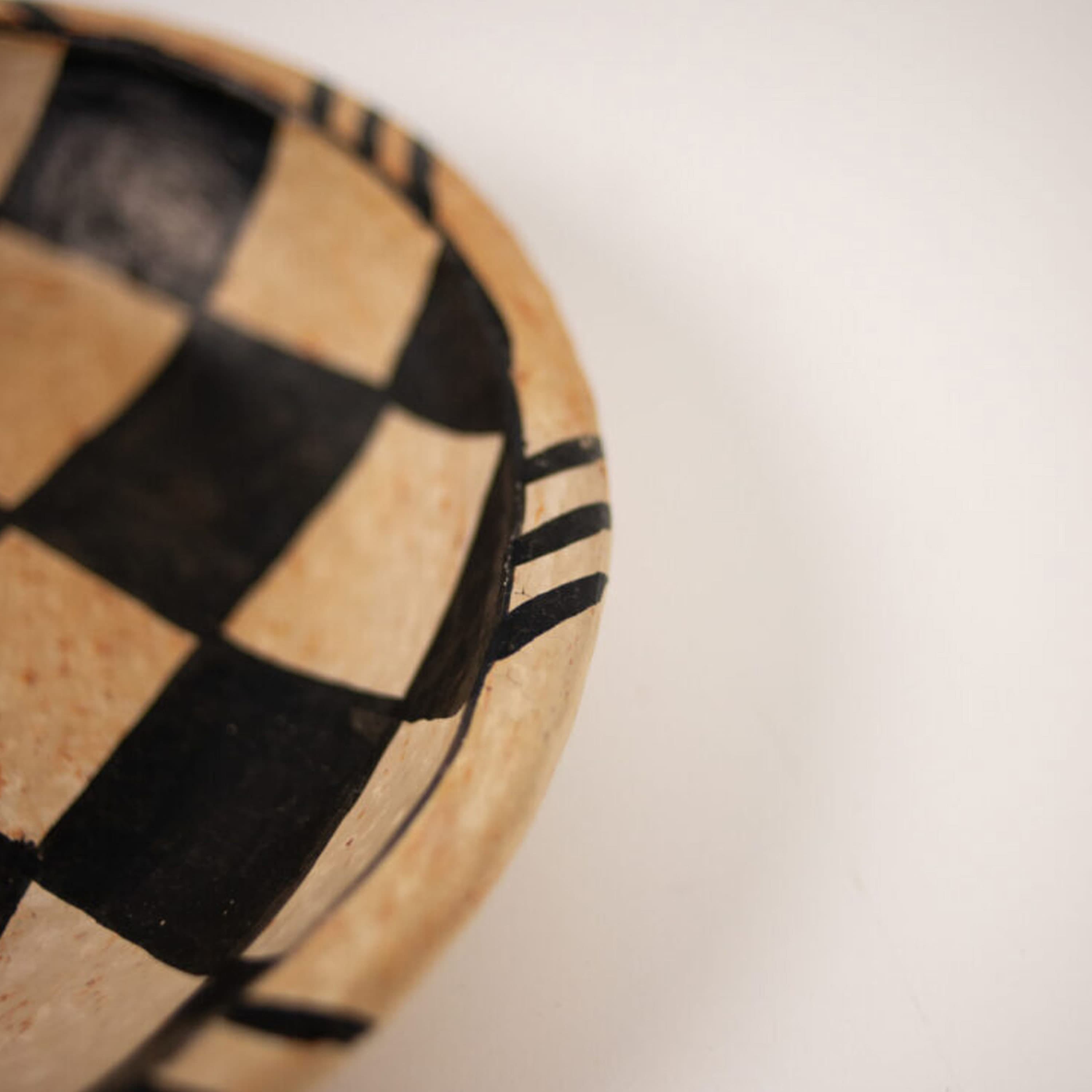 Zavajo Dish Checkered Ø20