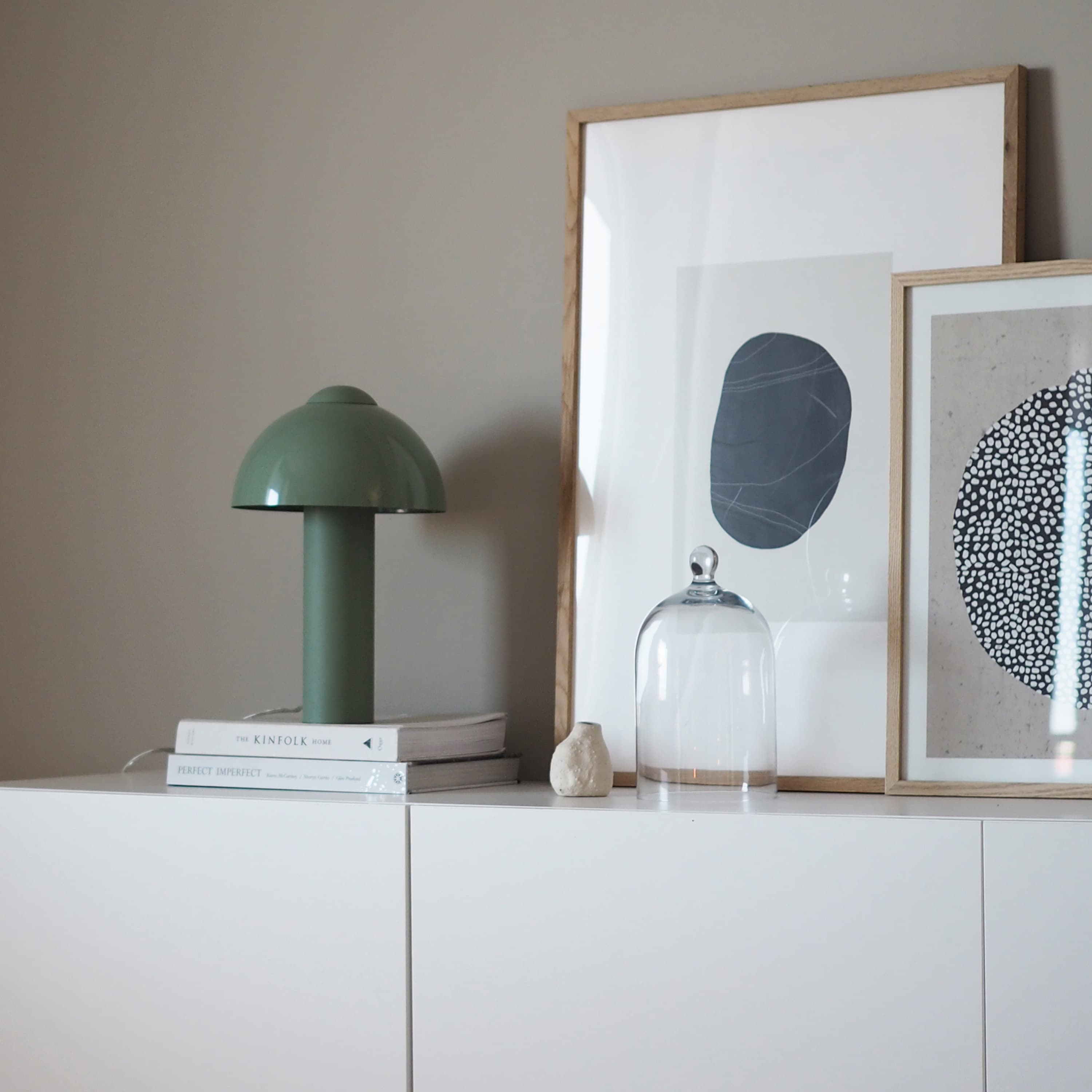 Buddy Table Lamp Green 23 cm