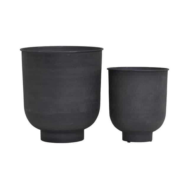 Vig Pots High Grey Set of 2