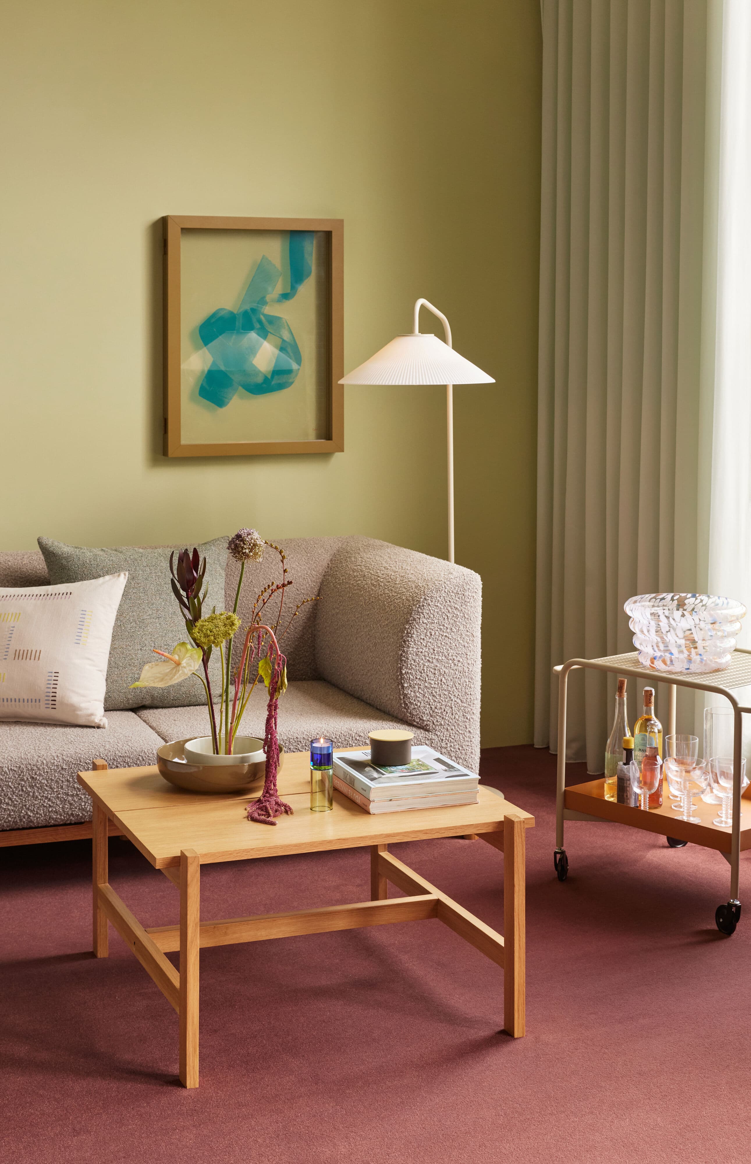 Dash Couchtisch Natural Ø80