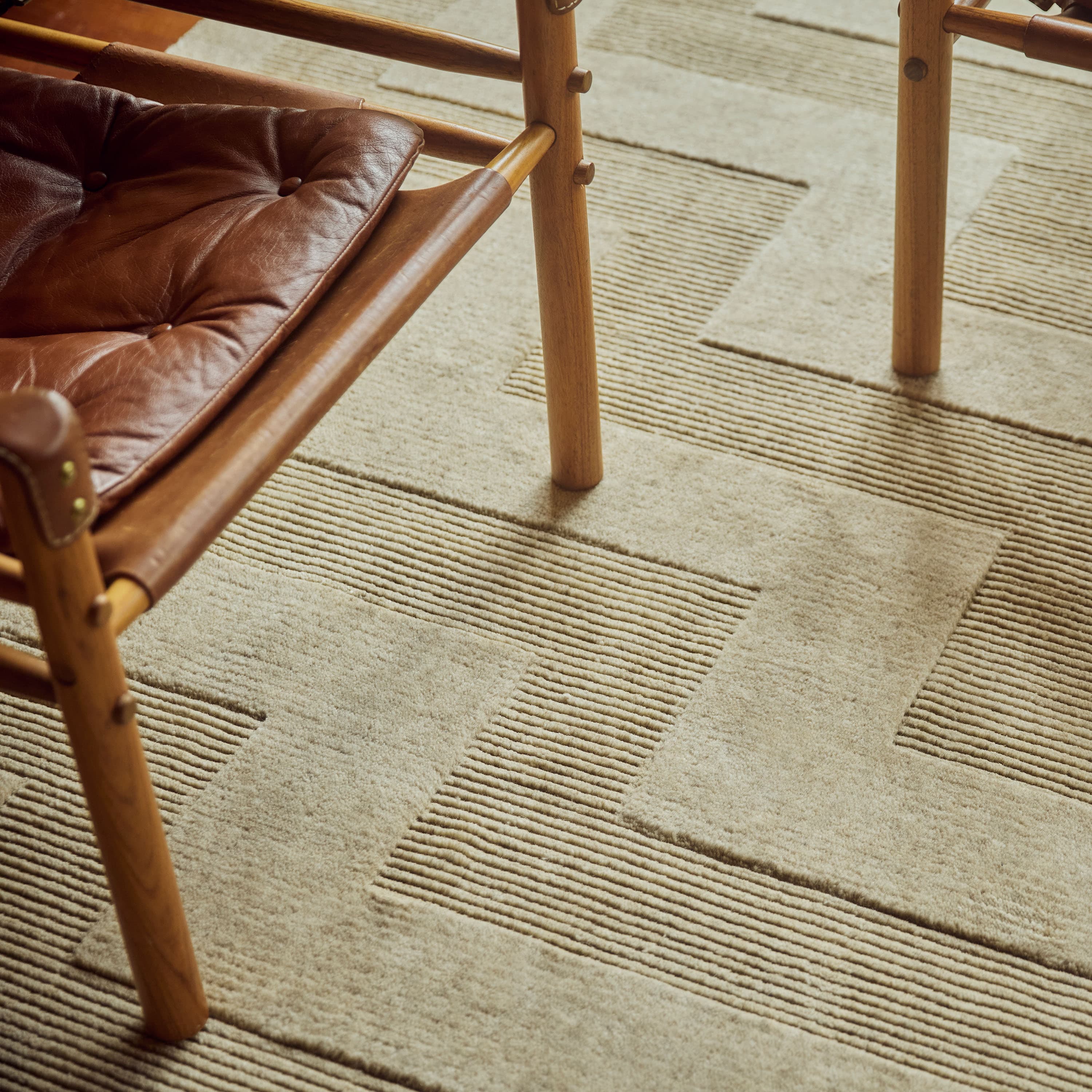 Valmont Wool Rug Beige Mélange 200x300