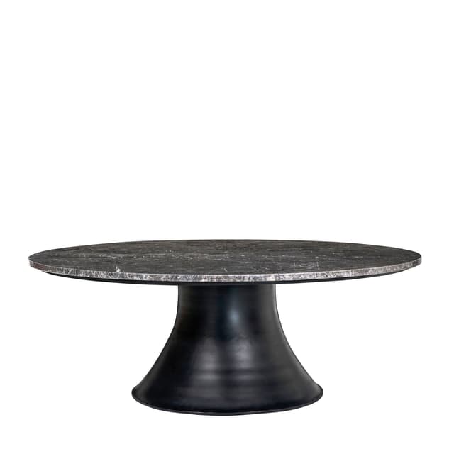 Gaya Couchtisch Braun Ø120