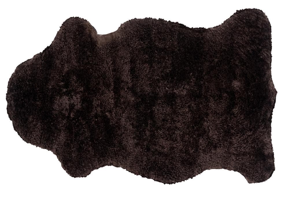 Ella Kurzhaariges Schaffell Dunkelbraun 100x60