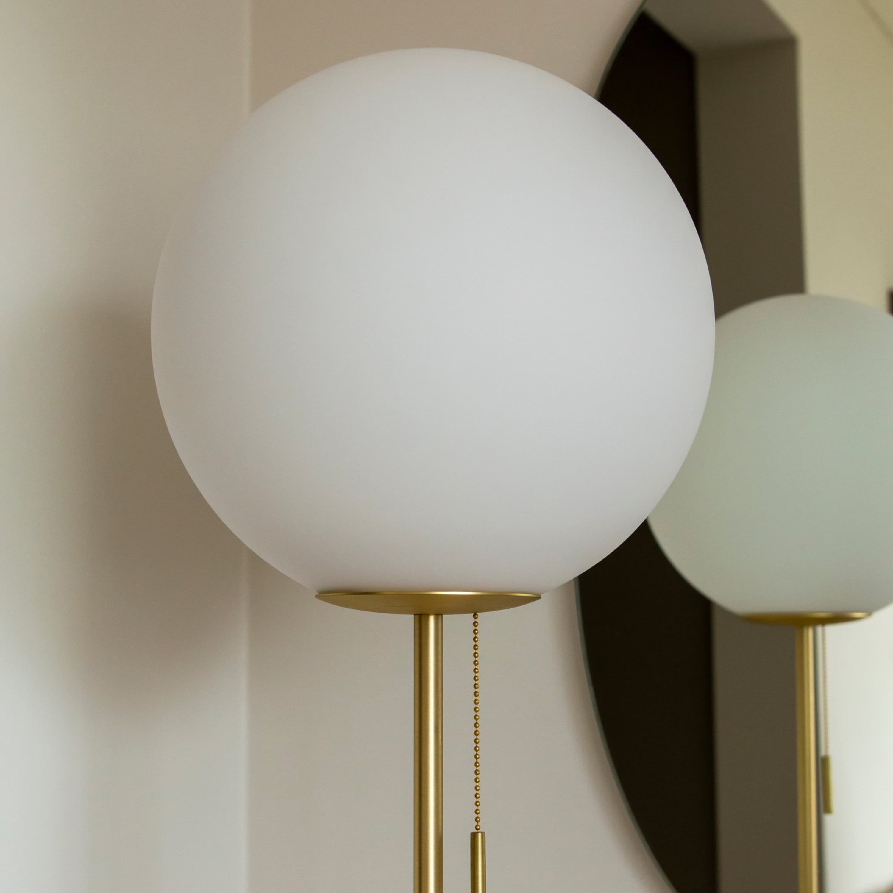 Torrano Floor Lamp Beige/White
